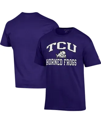 Men's Champion Purple Tcu Horned Frogs High Motor T-shirt