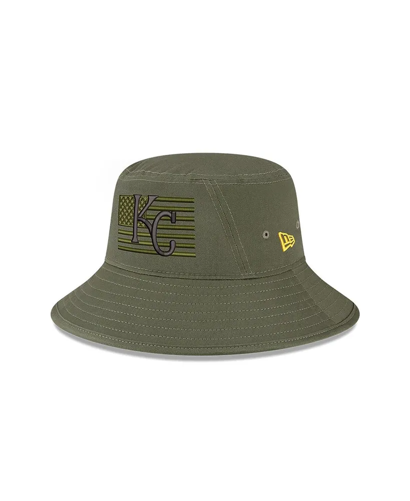 New Era Men's New Era Green Kansas City Royals 2023 Armed Forces Day Bucket  Hat