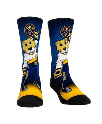 Men's and Women's Rock 'Em Socks Denver Nuggets Mascot Pump Up Crew