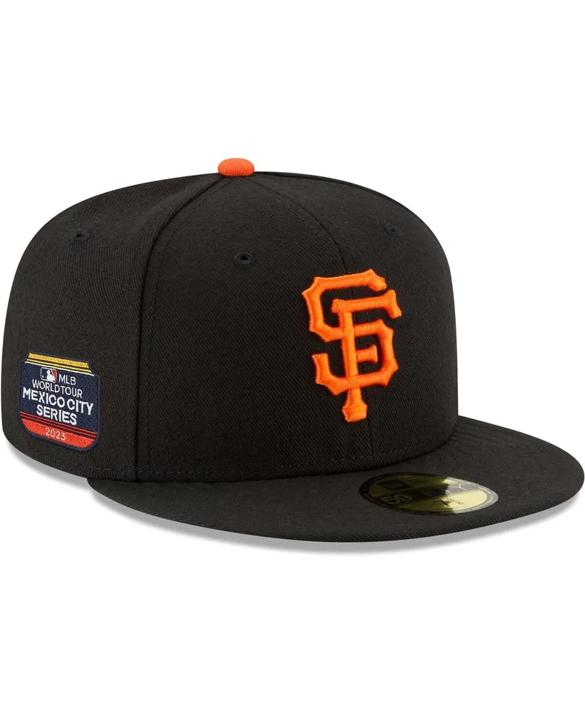 Men's New Era Black San Francisco Giants On-Field 2023 World Tour Mexico City Series 59FIFTY Fitted Hat