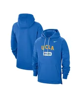 Men's Nike Blue Ucla Bruins Team Arch Fan Pullover Hoodie