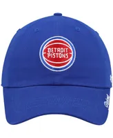 Women's '47 Brand Blue Detroit Pistons Miata Clean Up Logo Adjustable Hat