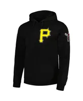 Men's Pro Standard Black Pittsburgh Pirates Team Logo Pullover Hoodie