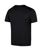 Men's Under Armour Black Utah Utes School Logo Performance Cotton T-shirt