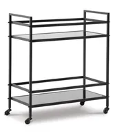 Signature Design By Ashley 32" Metal Bar Cart