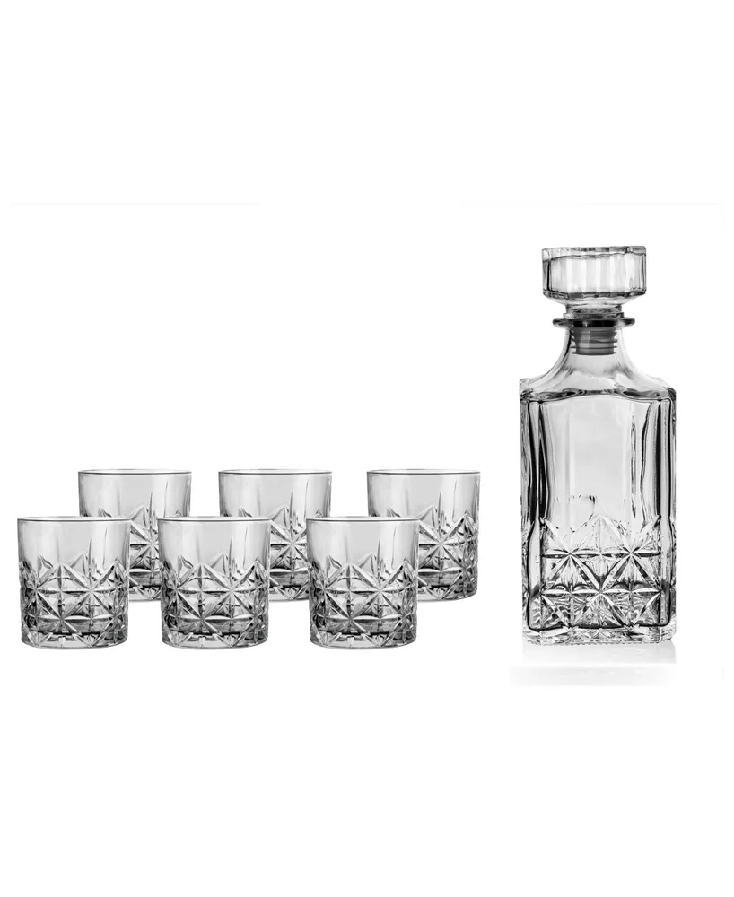 Fifth Avenue Manufacturers Louisville 7 Piece Whiskey Set