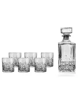 Fifth Avenue Manufacturers Louisville 7 Piece Whiskey Set