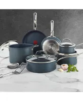 T-Fal Platinum Aluminum 12 Piece Nonstick Cookware Set with Induction Base