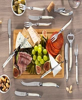 French Home Laguiole Ultimate 13-Piece Charcuterie and Barware Set with Handles