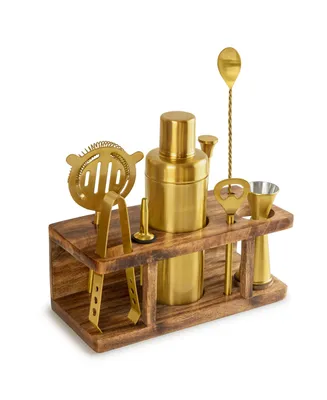 Gauri Kohli Belaire Bar Tools Set - Gold