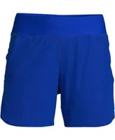 Lands' End Plus 5" Quick Dry Swim Shorts with Panty