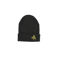 RefrigiWear Men's Acrylic Knit Black Watch Winter Cap with Logo