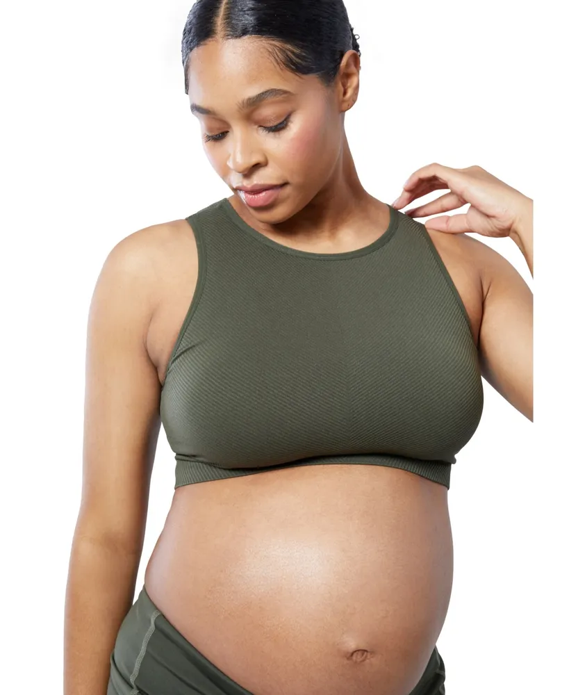 Black Maternity Seamless Nursing Bra - Isabel Maternity by Ingrid