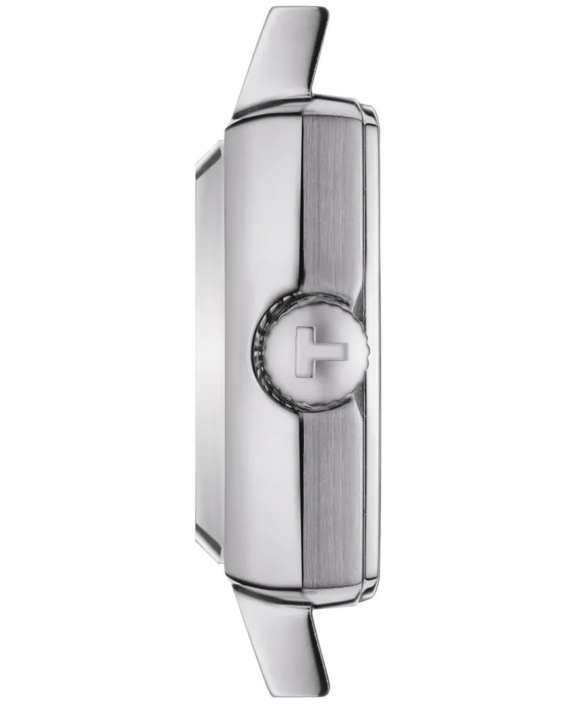 Tissot Women's Swiss Lovely Square Stainless Steel Bracelet Watch 20mm