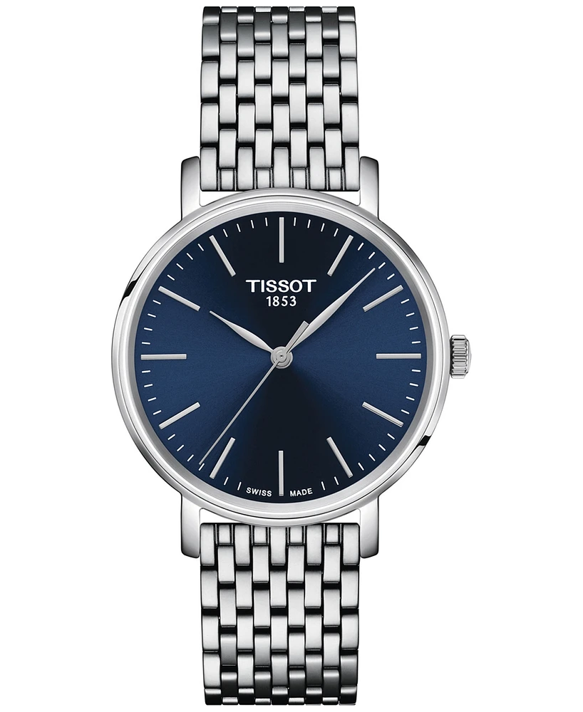 Tissot Women's Swiss Everytime Stainless Steel Bracelet Watch 34mm