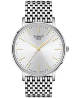 Tissot Men's Swiss Everytime Stainless Steel Bracelet Watch 40mm