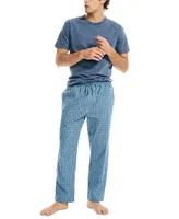 Nautica Men's Woven Plaid Pajama Pants