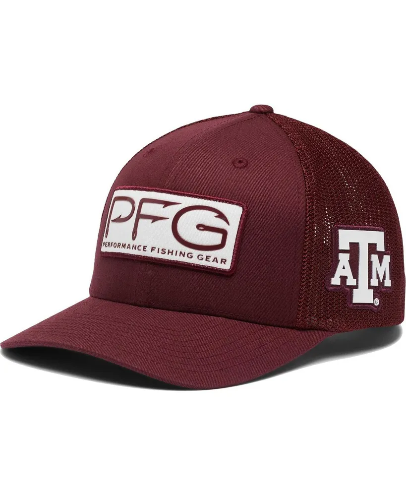 Columbia Men's Columbia Maroon Texas A&M Aggies Pfg Hooks Flex Hat