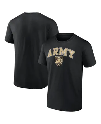 Men's Fanatics Black Army Knights Campus T-shirt