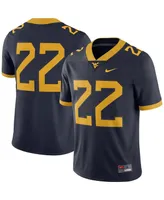 Men's Nike Navy West Virginia Mountaineers #22 Home Game Jersey