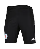 Men's adidas Black Chicago Fire 2023 On-Field Aeroready Training Shorts