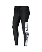 Women's Wear by Erin Andrews Black Houston Texans Leggings