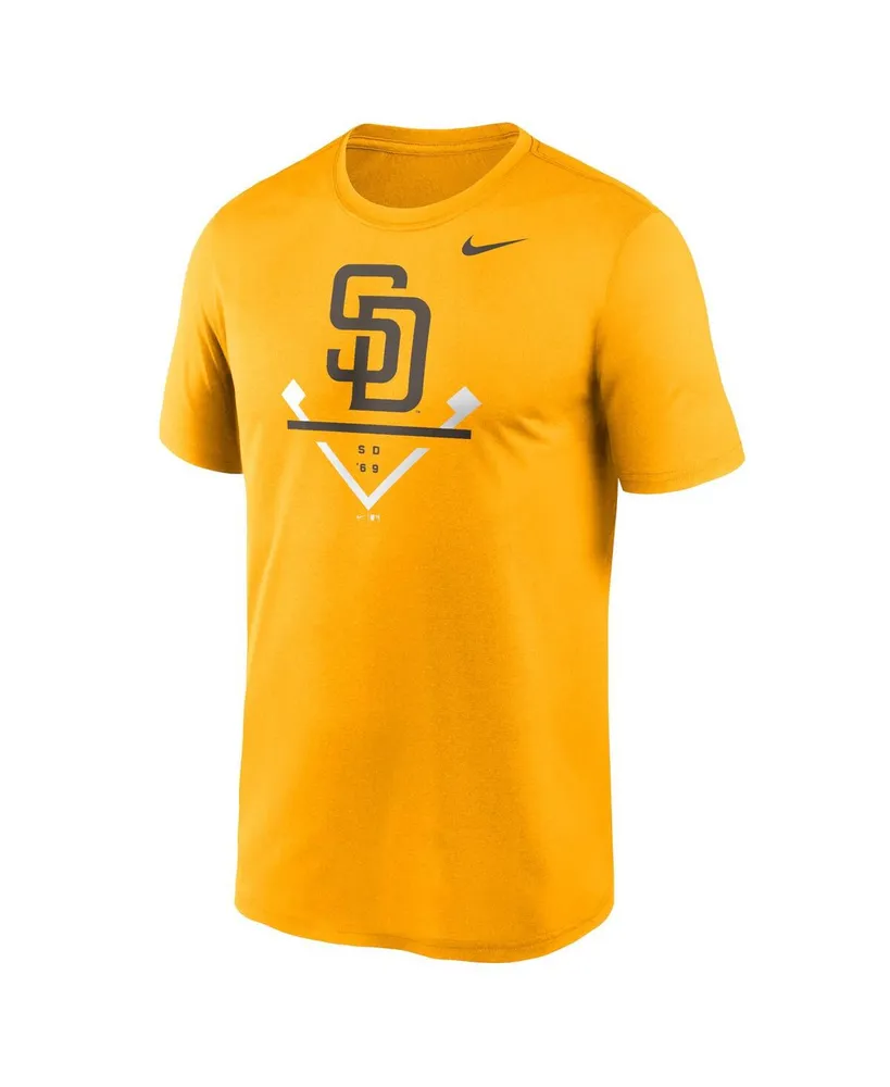 Men's Nike Gold San Diego Padres Icon Legend T-shirt