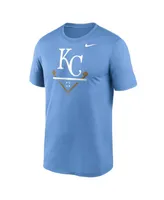 Men's Nike Light Blue Kansas City Royals Big and Tall Icon Legend Performance T-shirt