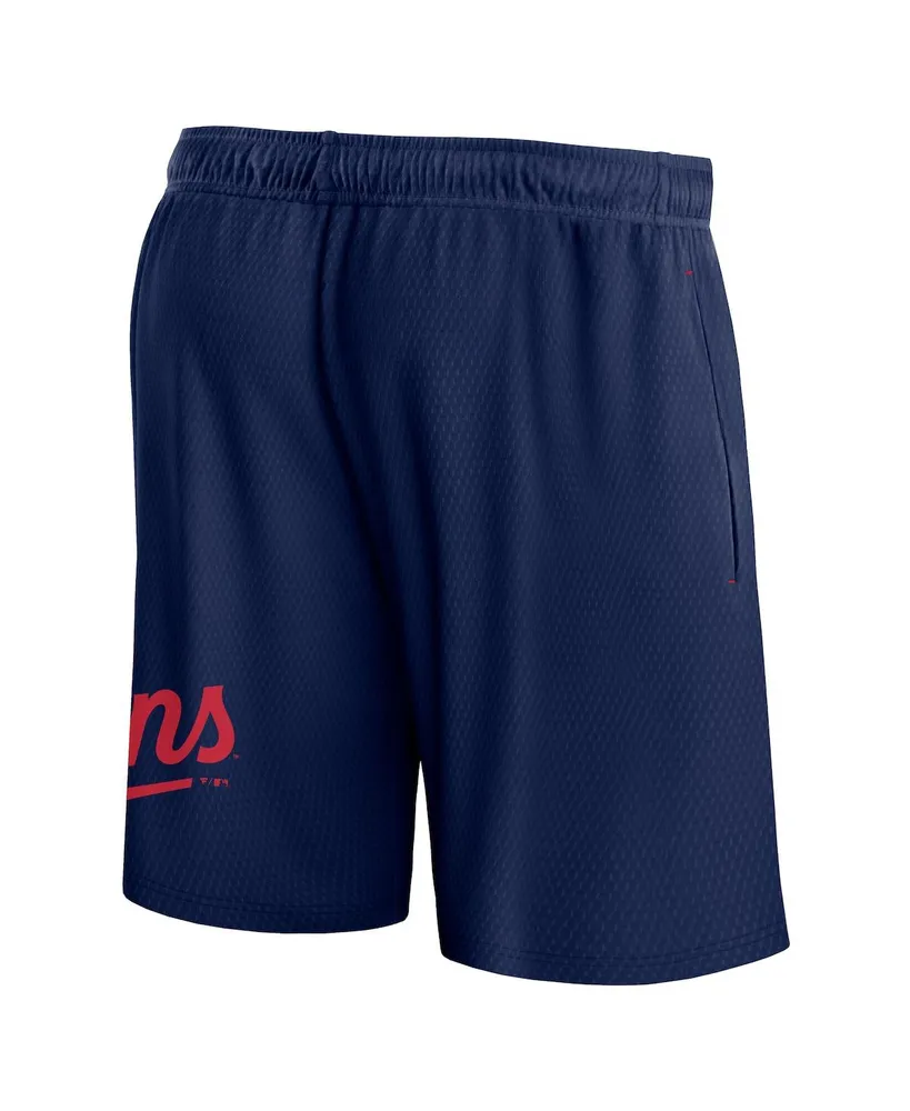 Men's Fanatics Navy Minnesota Twins Clincher Mesh Shorts