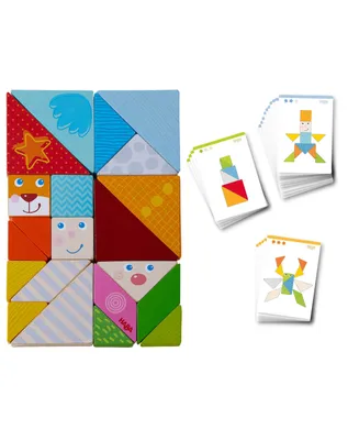 Haba Funny Faces Tangrams with 20 Template Cards