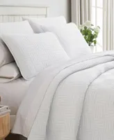 Southshore Fine Linens Grid Quilt Set Collection