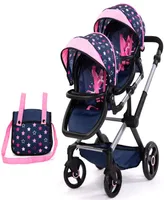 Bayer Design Dolls - Stars Xeo Twin Pram Set