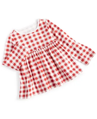 First Impressions Toddler Girls Gingham Tunic, Created for Macy's