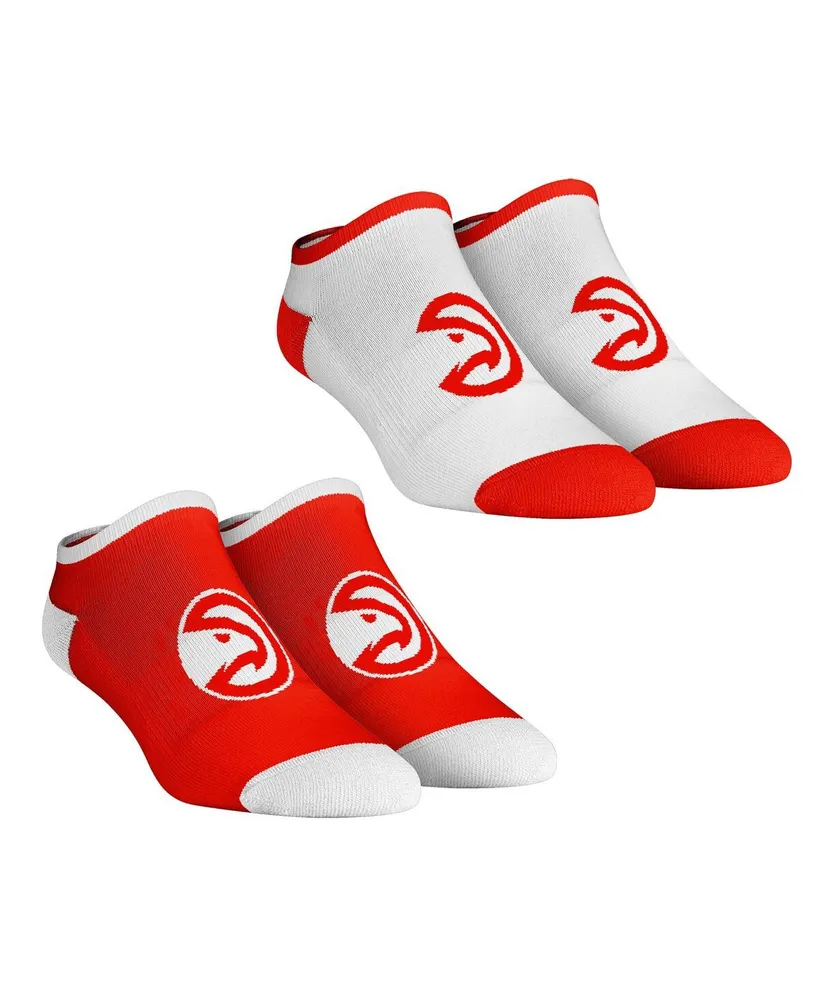 Women's Rock 'Em Socks Atlanta Hawks Core Team 2-Pack Low Cut Ankle Sock Set