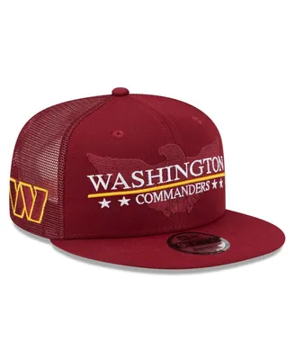 Men's New Era Burgundy Washington Commanders Totem 9FIFTY Snapback Hat