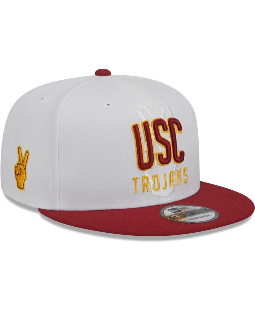 Men's Top of The World Cardinal USC Trojans Team Color Fitted Hat