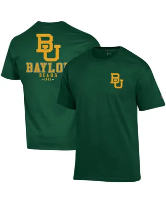 Men's Champion Green Baylor Bears Stack 2-Hit T-shirt