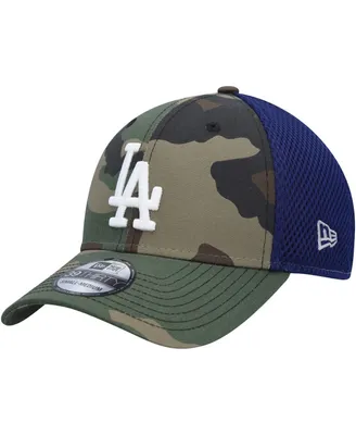 Men's New Era Camo Los Angeles Dodgers Team Neo 39THIRTY Flex Hat