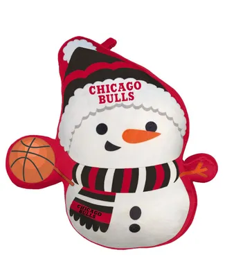 Chicago Bulls Holiday Snowman Plushlete Pillow