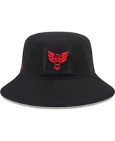 Men's New Era Black D.c. United Kick Off Bucket Hat