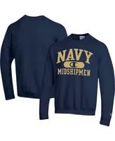 Men's Champion Navy Midshipmen Arch Pill Sweatshirt