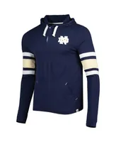 Men's Colosseum Navy Notre Dame Fighting Irish Lebowski Hoodie Long Sleeve T-shirt