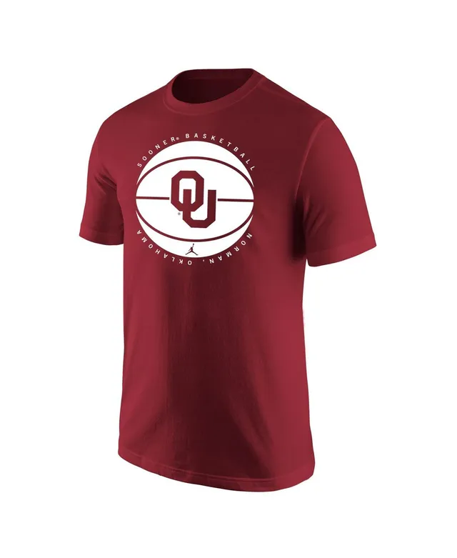 Men's Jordan Brand Joe Mixon Crimson Oklahoma Sooners Alumni Name & Number Team T-Shirt Size: Small