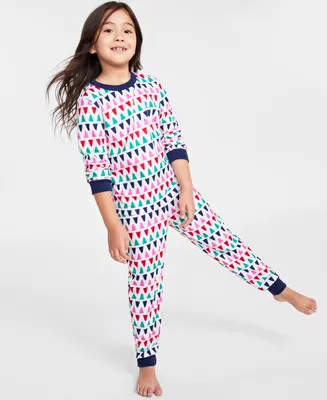 Matching Family Pajamas Toddler, Little & Big Kids Multicolored Tree Pajamas Set, Created for Macy's