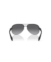 Prada Linea Rossa Men's Polarized Sunglasses, Ps 56MS