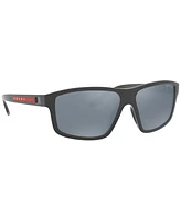 Prada Linea Rossa Men's Polarized Sunglasses, Ps 02XS