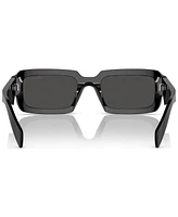 Prada Irregular Low Bridge Men's Sunglasses, Pr 27ZSF