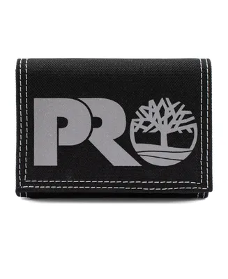 Timberland Men's Reflective Print Trifold Wallet