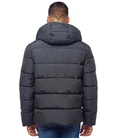 Rokka&Rolla Men's Heavyweight Thermal Heat Puffer Jacket