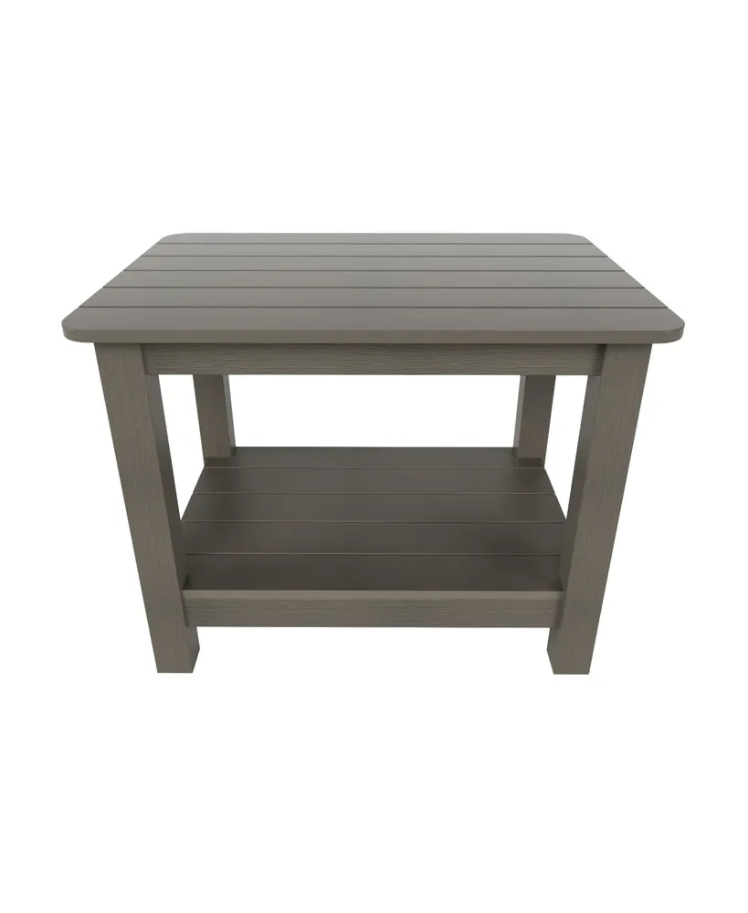 WestinTrends Outdoor Patio All-weather Modern Side Table